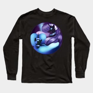 Nightmare Moon vs Nightmare Rarity - Revamp Long Sleeve T-Shirt